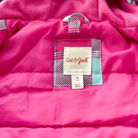 4T Plaid Coat with Elbow Patches - Picture 6 of 7